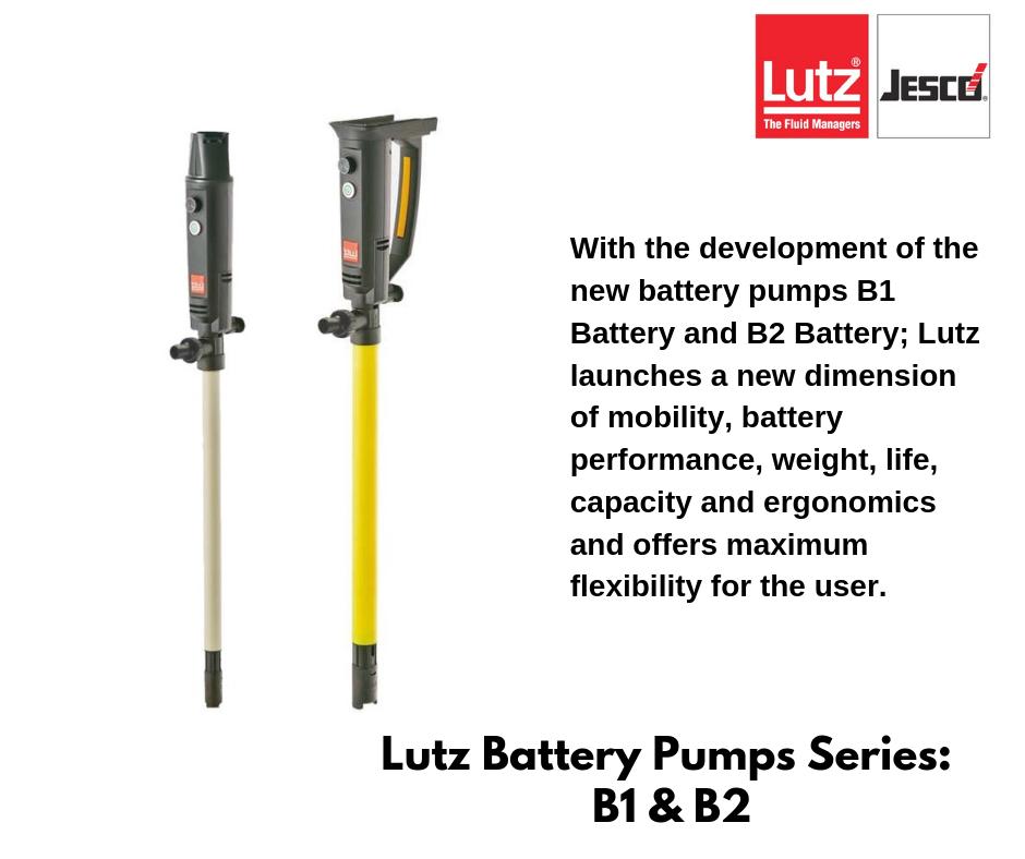 Need new battery pumps? Our new, innovative B1 &amp; B2 battery pumps series can be the change you’re looking for! #LutzPumpsInc 

lutzpumps.com