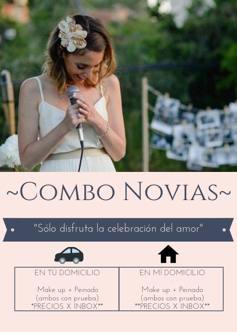 EFMakeUp's tweet photo. "Sólo disfruta la celebración del amor"
.
**COMBO NOVIAS**
.
.
 EN TÚ DOMICILIO: 
· Make up + Peinado
(Ambos con Prueba)
**PRECIOS X INBOX** .
.
EN MÍ DOMICILIO: 
· Make up + Peinado
(Ambos con Prueba)
**PRECIOS X INBOX** 
.
#makeup #peinado #combo #novias #wedding #engage #EF https://t.co/gQOHwdy49G