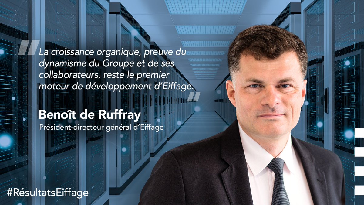 Pour Benoît de Ruffray, Président-directeur général d'Eiffage, les résultats obtenus reflètent les efforts du Groupe et de ses collaborateurs.
#RésultatsEiffage #RésultatsAnnuels
