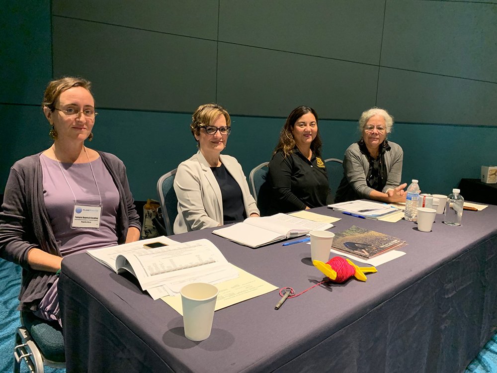 USFS_IITF's tweet photo. #ASLO2019 The #PoeticScience workshop panel. https://t.co/sHcKfcD8eU