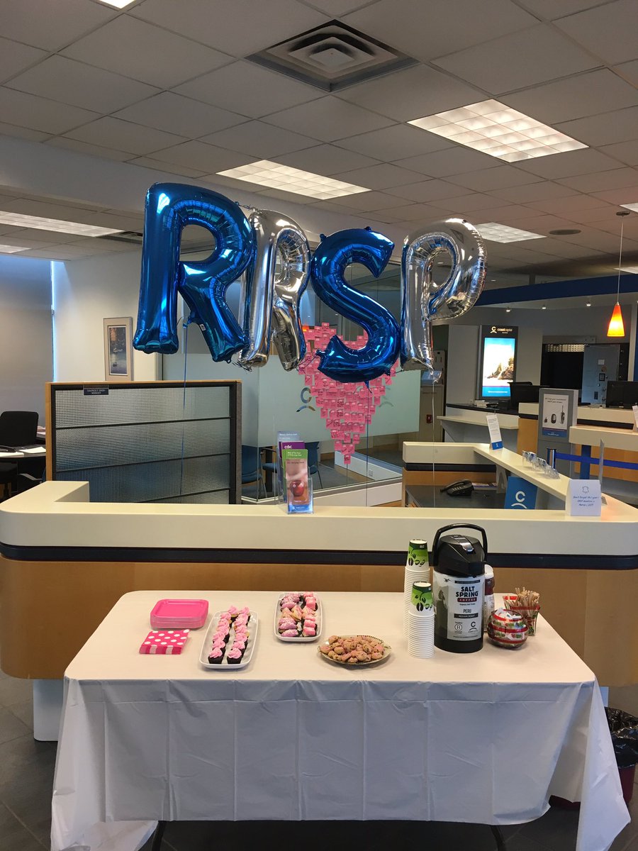 HipwellDan's tweet photo. Sweetening up the RRSP offer at our Strawberry Hill branch today. #RRSP, #OneCoast https://t.co/VfdLrTXoHn