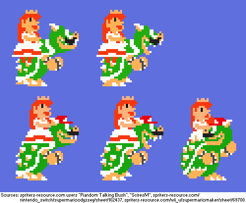 all mario maker sprites