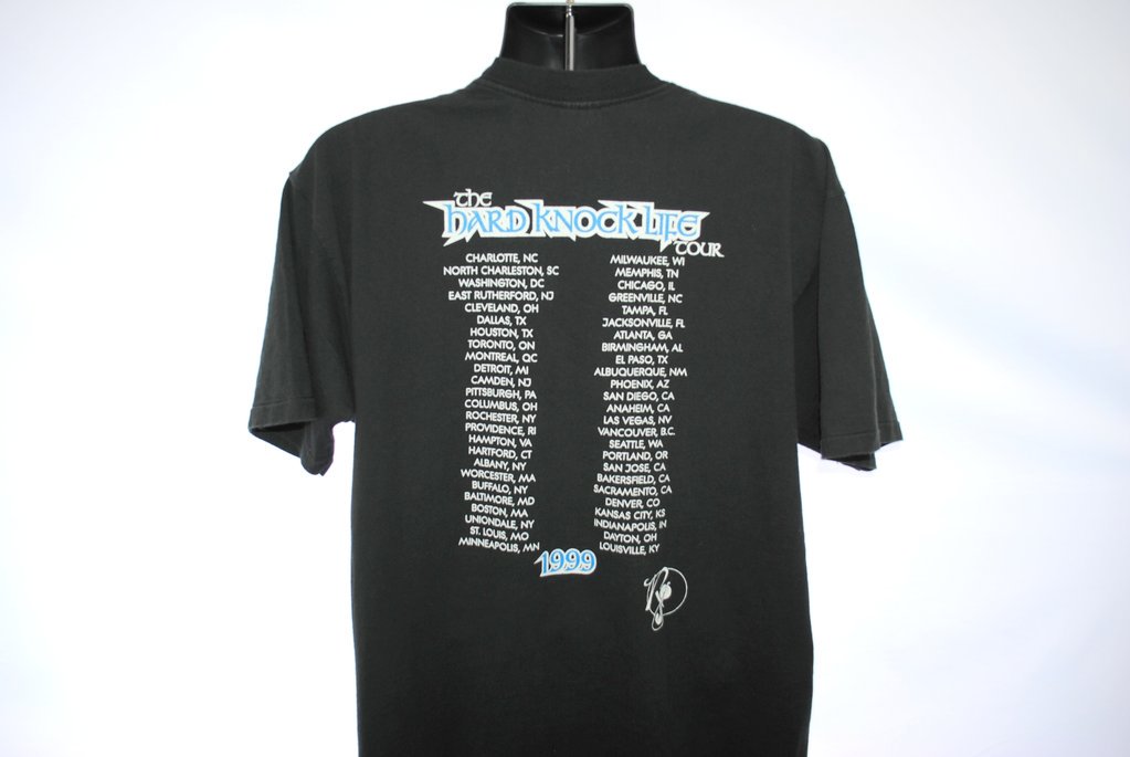 Free Agent Vintage Hard Knock Life Tour T Shirt 1999 Free Agent Vintage Hard Knock Life Tour T Shirt 1999