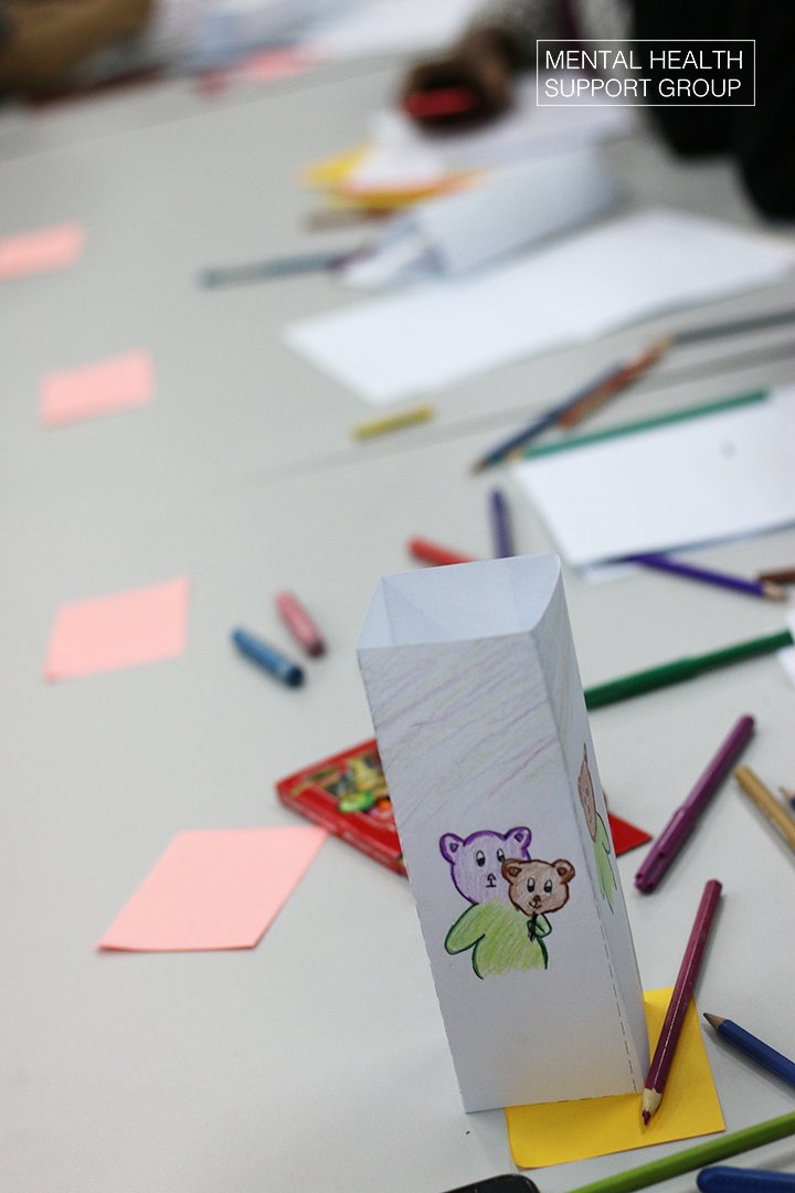 MhsgMv's tweet photo. Over the coming days we will be sharing the results of the explorations of participants in our therapeutic art session. We'd like to thank the youth centre for their assistance and venue. https://t.co/LQ2yzb1SAM