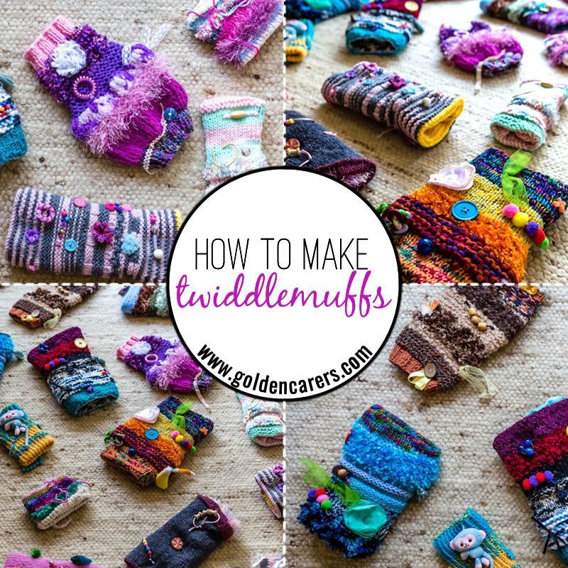 GoldenCarers's tweet photo. How To Make Twiddlemuffs!  They keep restless hands busy and soothe and comfort those who are anxious or agitated. https://t.co/QDfrhRpkdE

#memorycare #dementia #eldercare #seniorcare https://t.co/A9iVt0SKIR