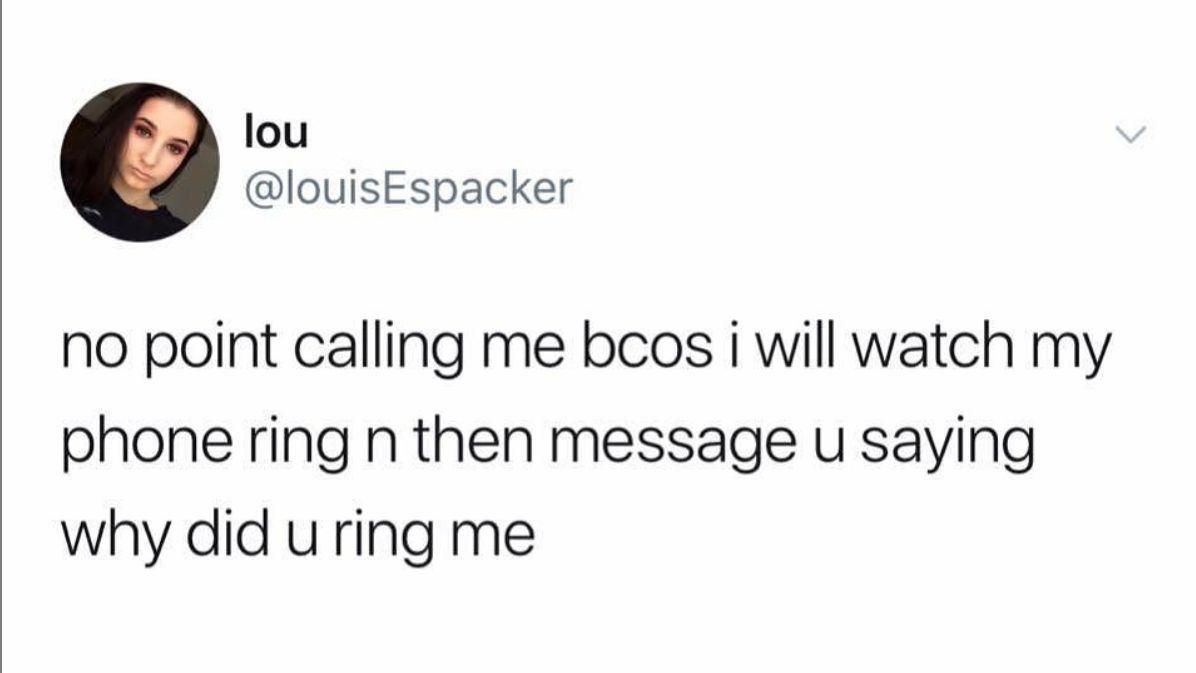 Missguided's tweet image. RT if you're guilty of this ☎️👀