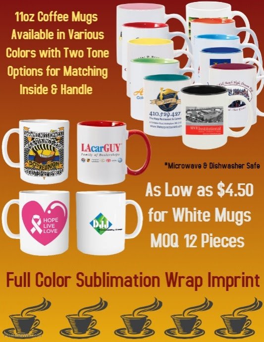 InnoPackUSA's tweet photo. InnoPackUSA 11oz Sublimated Mugs with Colorful Options - https://t.co/kclo7Emja7 https://t.co/2ypBLgUmQq