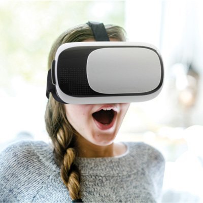 Virtual Reality Goggles with Bluetooth Remote Control virtualrealitytechnologyshop.com/virtual-realit…