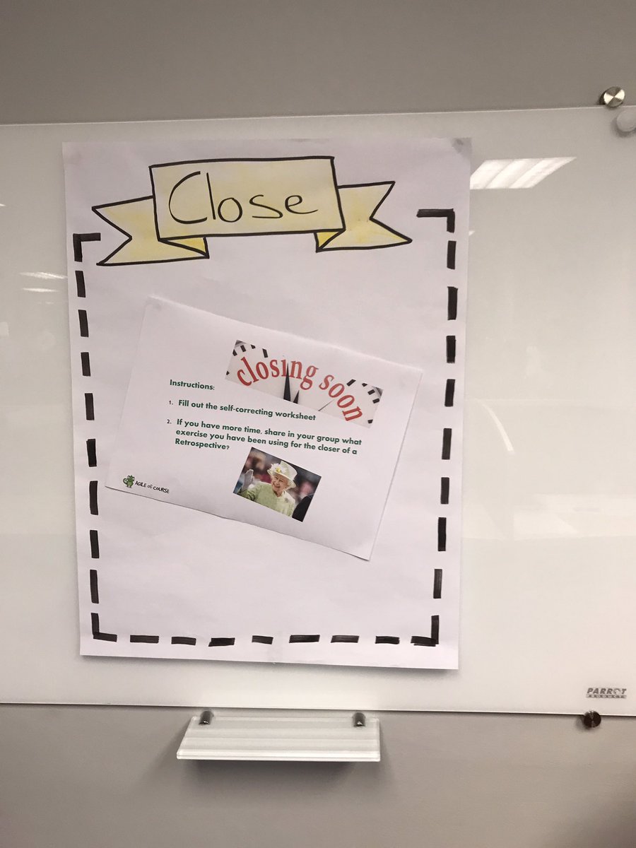 Clivster2's tweet photo. @chaos_olga @MaleneMBJ Presenting #Worldretroday at #AgileOfCourse Amazing energy and people sharing happening at each WorkStation!!! https://t.co/Mi7O0I2bSu
