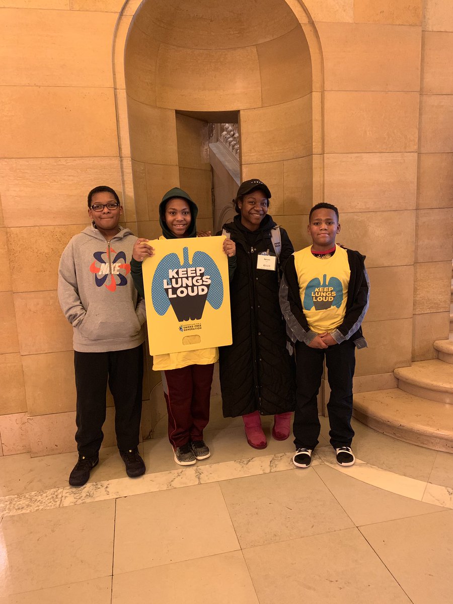 ANSRMN's tweet photo. Students from We Win Institute getting ready to Rally in the State Capitol Rotunda #KeepLungsLoud #MSFG #T21 https://t.co/3hPngvHG9v