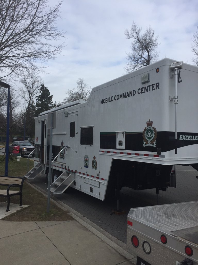 SuptFeenan's tweet photo. Final preparations are under way for todays #BattleoftheBadges. 2000 #Delta Students are expected to come watch the game and recognize #antibullying #PinkShirtDay #bekindtooneanother @deltapolice @DFF1763 @CityofDeltaBC https://t.co/uwE6SzpCs8