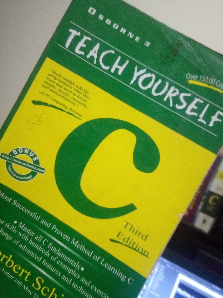 shuv1824's tweet image. Back to the basics... #c_programming #c #coding #100DaysOfCode #programming #programmer #learning #practice #selfdevelopment