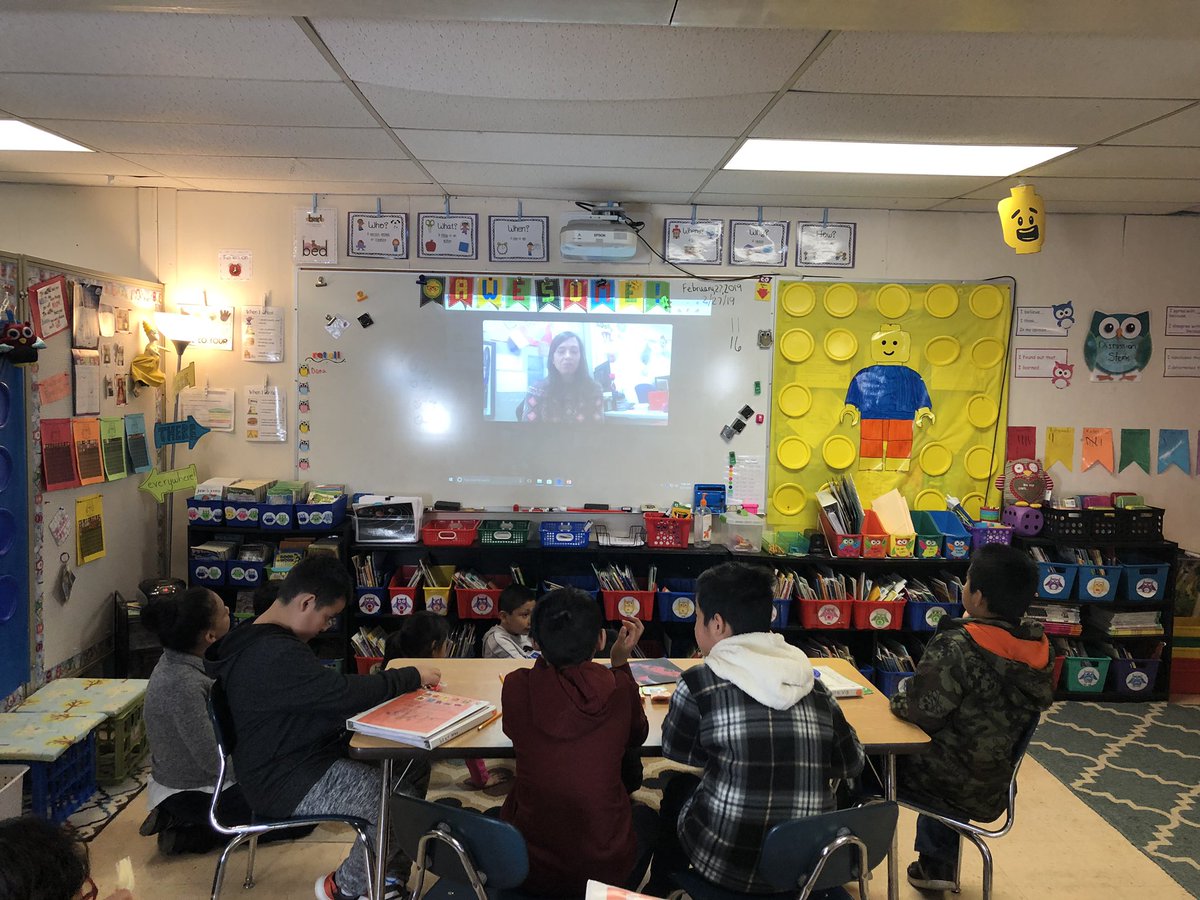 eslrocks_sce's tweet photo. Students enjoyed watching teachers from throughout the building send them well wishes on our upcoming ESL test!  Smiles all around the room!  #eslrocks #sesrocks #ourstudents #flipgrid #accessprep https://t.co/kzhRCZfUe2