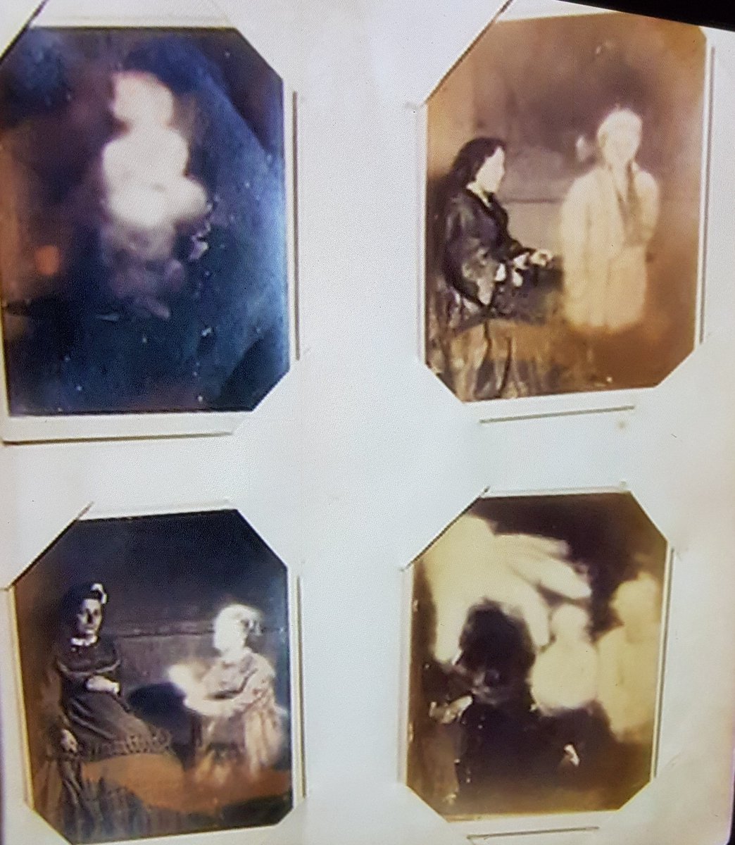 TracyMartin01's tweet photo. Nine years spent trawling the country with BBC Flog it! And this was without doubt my most favourite find with @Raj_Bisram a Victorian psychic photo album - sold for ยฃ2,200 but to me priceless as you find me another one! #antiques #psychic #collectable #priceless #bbcflogit https://t.co/BOabrD39hq