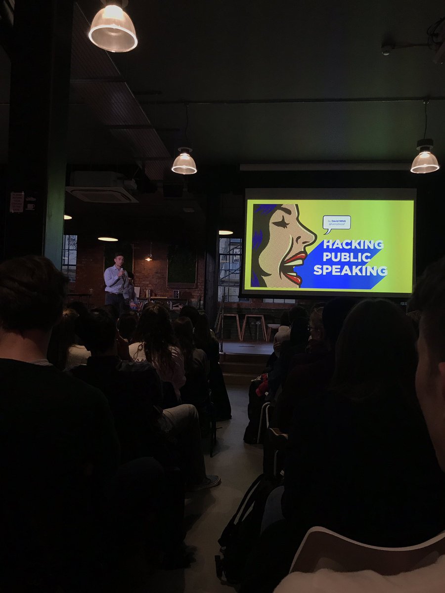 kate_sheridan1's tweet photo. Excited for the @oxfoundry’s session on public speaking with @FunnyBizzSF! https://t.co/KurJCoKRYK