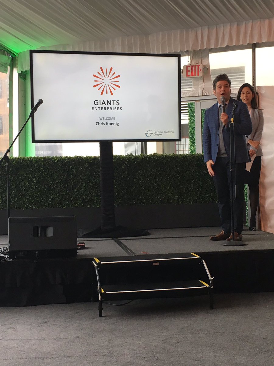 SFGEnterprises's tweet photo. Shoutout to our very own Chris Koenig, who welcomed guests @PCMANCC’s “New Year, New You” Networking Breakfast @StRegisSF #PCMANCC https://t.co/dgNRf2pM3w