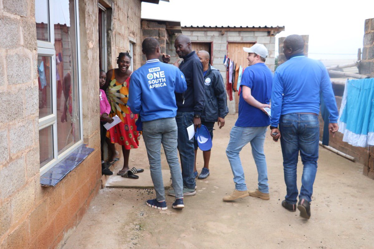 SollyMalatsi's tweet photo. A glimpse of Day 1 ground work with @Our_DA KZN activists and councillors in Msunduzi with @Makashule #TeamOneSAForAll https://t.co/DZksFPalZU