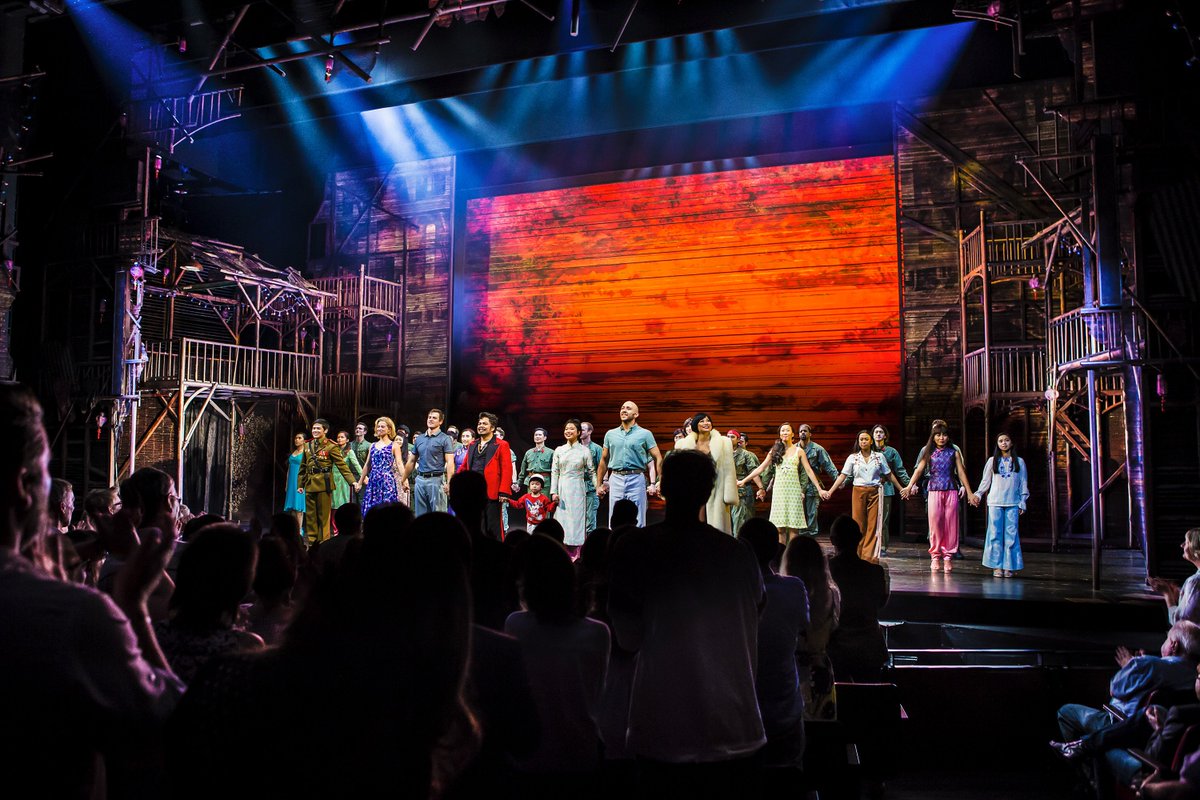 Our very first Press Night at <a href="/CurveLeicester/">Curve</a> back in July 2017. How in the light of one night did we come so far? 📷: <a href="/peachyraith/">Pamela Raith</a> #MissSaigon