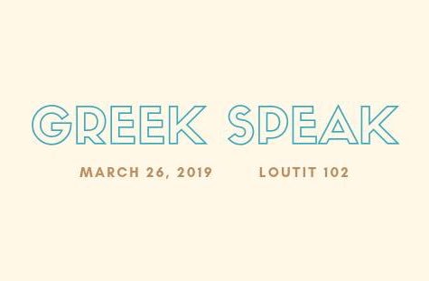 GVSpeechLab's tweet photo. CALLING ALL MEMBERS OF GV GREEK LIFE! The details for our second annual Greek Speak competition are officially live, and this year it’s an official Greek Week event! Check out the Facebook event for all of the details: 

https://t.co/EFdWwc4zsf https://t.co/AvxQoCOa50