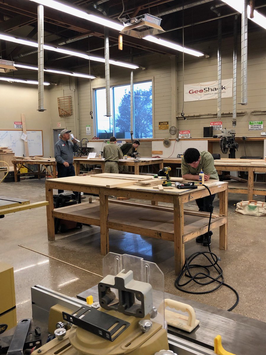KCAL_Construct's tweet photo. Construction Team Hard at Work 
#CTEinKISD https://t.co/5tcUyyCQD6