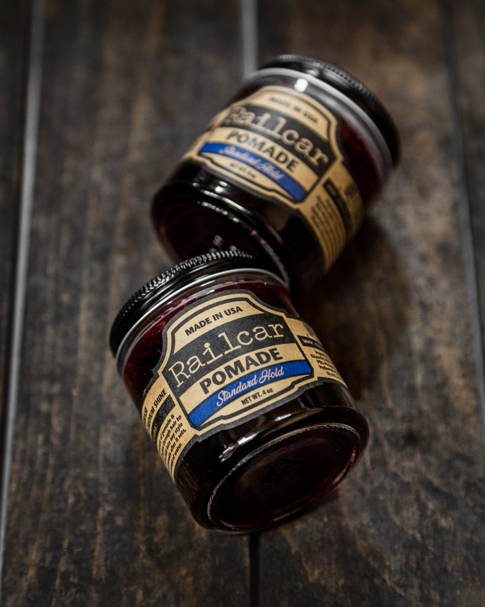 For a limited time purchase one jar of Railcar Standard Pomade and receive one FREE. No coupon necessary. #mrpomade #pomade #railcar #promo #bogo #sale