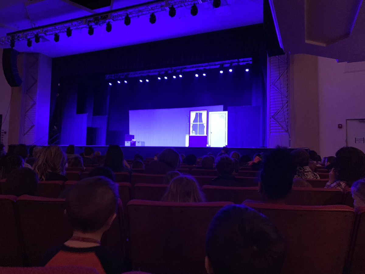 HFE_Haney's tweet photo. “The Cat in the Hat”. At Thomas Wolfe Auditorium.  #TheACSWay #theHFEdifference https://t.co/90KiBoZNaY