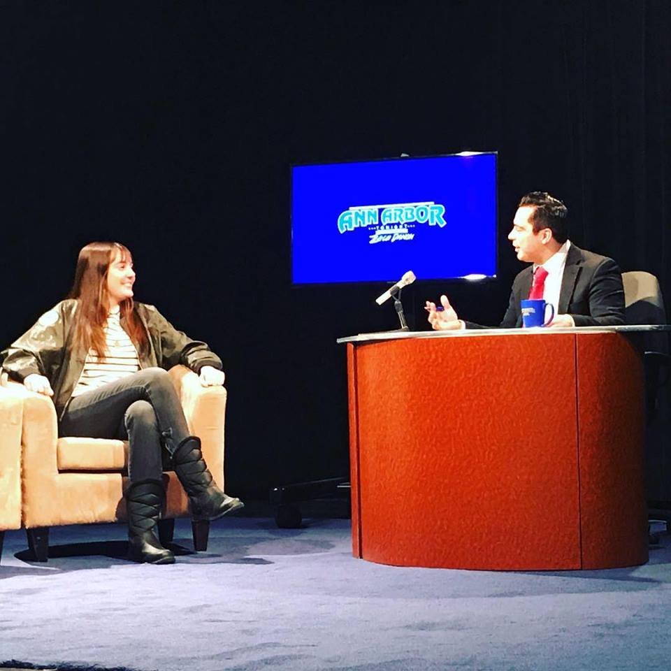 Was a pleasure to have Singer/Songwriter <a href="/kelseydetering/">Kelsey Detering</a> on Ann Arbor Tonight! #Ceolsige #Music #A2 #AnnArbor #A2Nite #A2Tonight