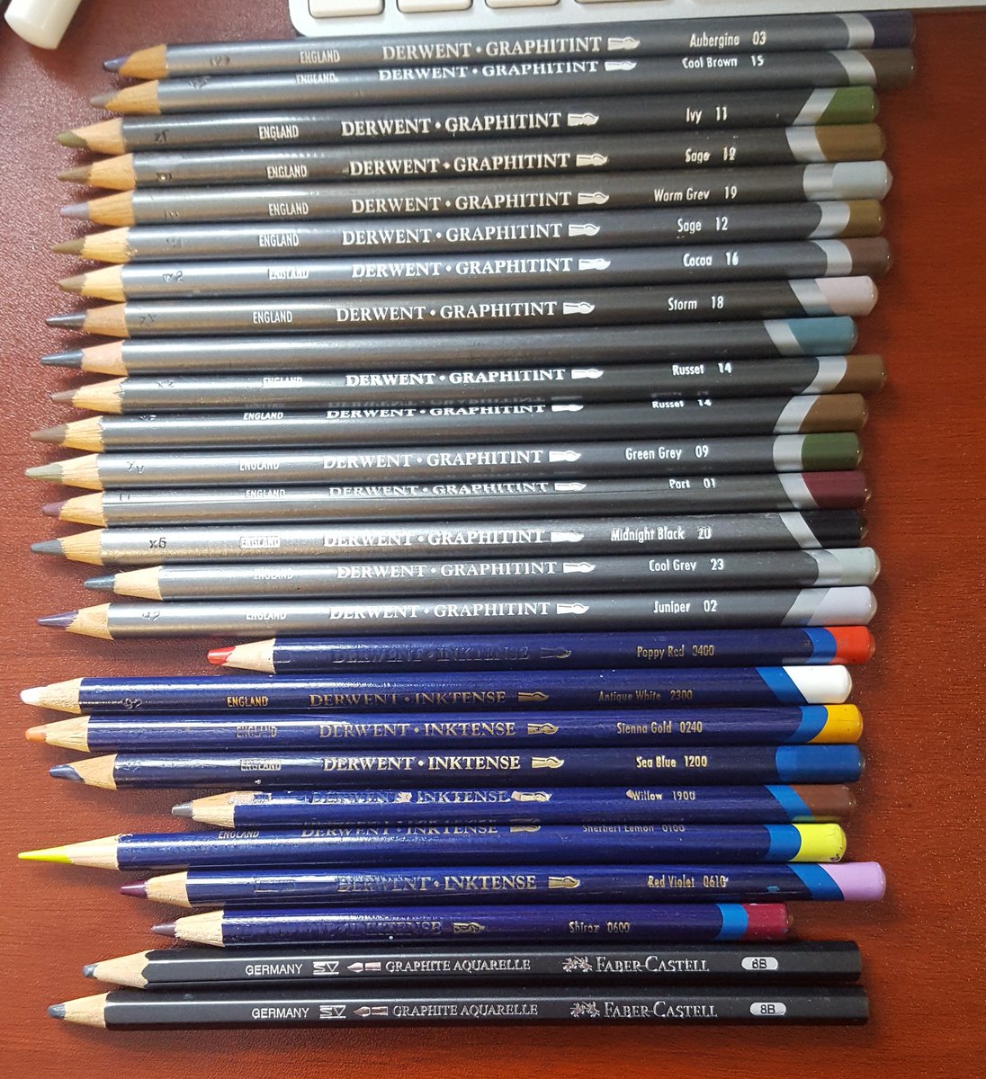 ?sales post?

* koh-i-noor tritone pencils (missing 2) +derwent coloursoft pencils (30usd)

*Lead pencils 0.3, 0.5, 0.3, 0.7 (20usd)

*Derwent graphitint + inktense pencils (30usd)

*Fw mix media empty paint markers (new 10usd)

Shipping 10usd. 
Email maruti0bitamin@gmail.com? 