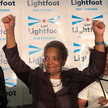 A historic moment in Chicago - We think Lori will make a great mayor!

#BringInTheLight @LightfootForChi #TeamLightfoot #ChiMayor19