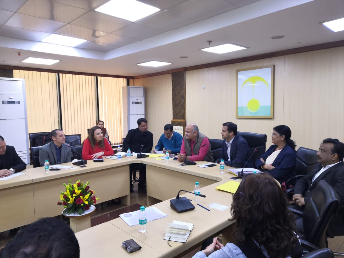 Jasmine441's tweet photo. It was a privilege today for @DDC_Delhi to host discussions between Delhi govt and a delegation of govt officials and civil society members from Egypt on Delhi's Outcome Budgeting initiative, which was highly appreciated. https://t.co/8E09jxvtwA