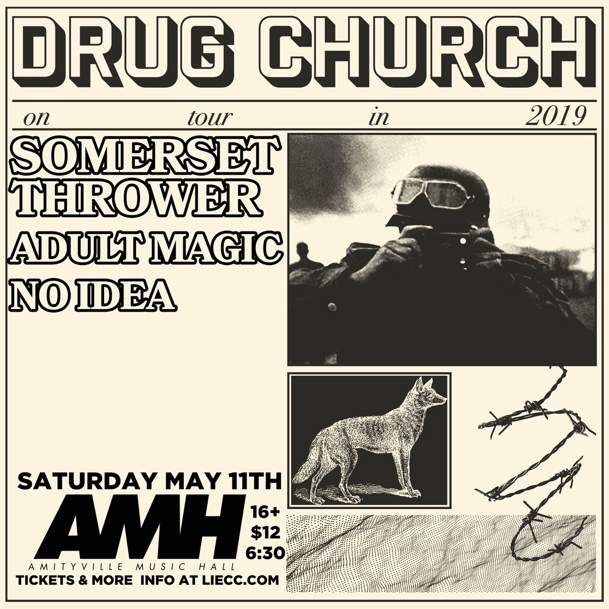 5/11– Amityville Music Hall with Drug Church