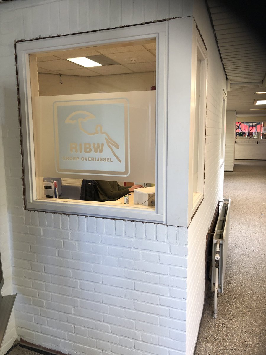 Nu ook duidelijk zichtbaar in de @hagedoornalmelo @ribwgo zichtbaar met toch nog uitzicht!
