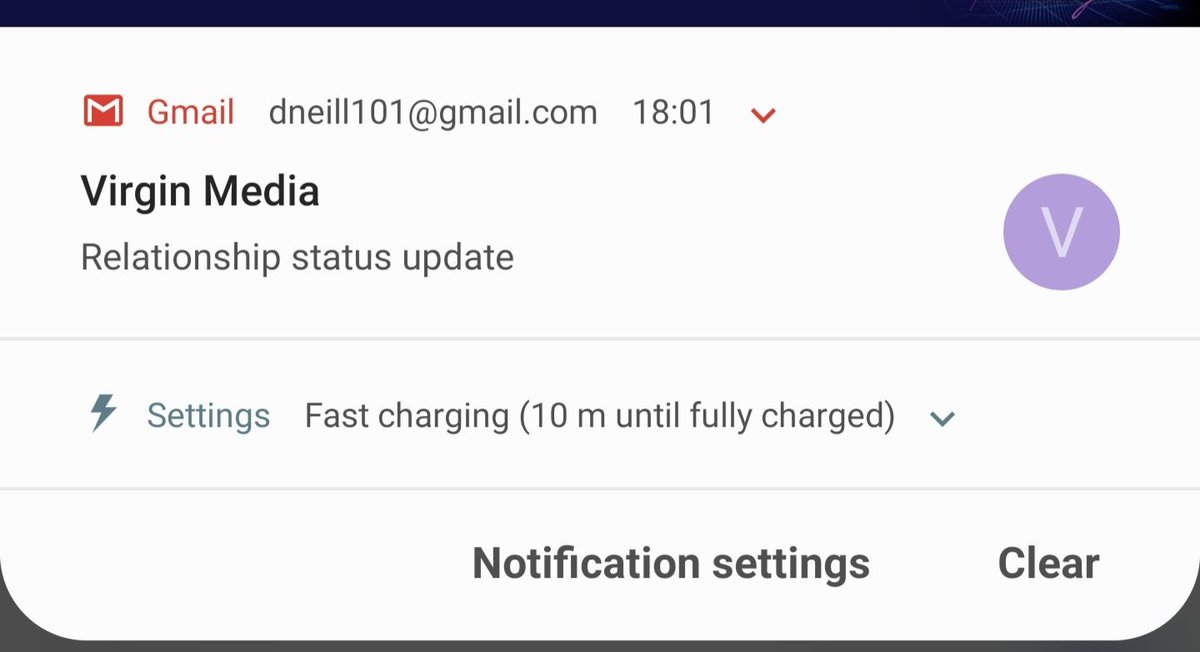 I get that my love life is fascinating but didn't think Virgin Media would be wanting in on the goss