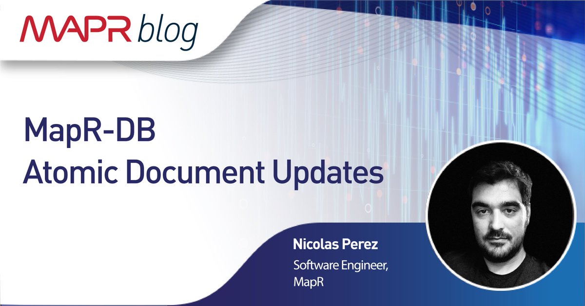 Data_Visibility's tweet photo. Nicolas Perez (@anicolaspp) highlights an interesting use case where MapR Database can incrementally update documents without the need of loading them first, and he shows how the updates are atomically applied. #MapRDB #ApacheSpark

https://t.co/cJSABnwnHP https://t.co/D8ca3i9RGW