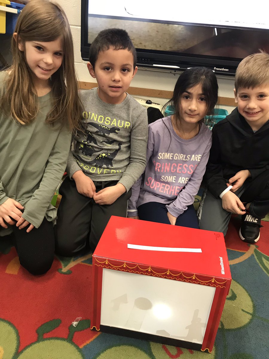 Polakowskiclass's tweet photo. Sharing our Shadow Box  prototype with our friends. #weare44 #madsion44 https://t.co/2BFUmhVR3j