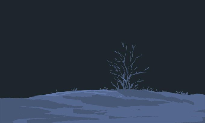「枯れ木 雪」のTwitter画像/イラスト(古い順)