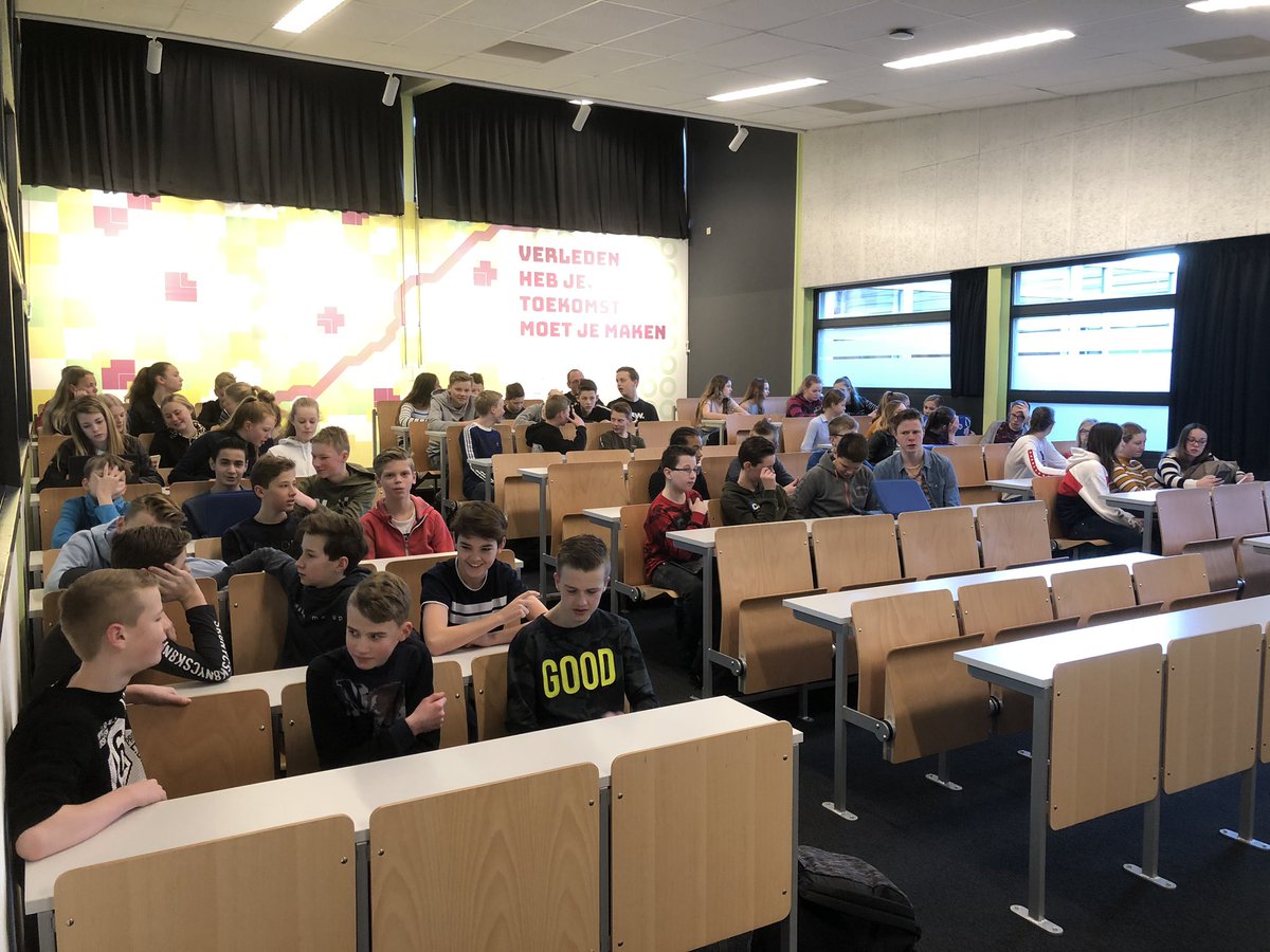 Marald1's tweet image. Kick-Off Opdracht van @heelkundefrl en @nijsmellinghe aan klas 2 Technasium @LindeCollege ze hebben er zin in 😊🎉👍