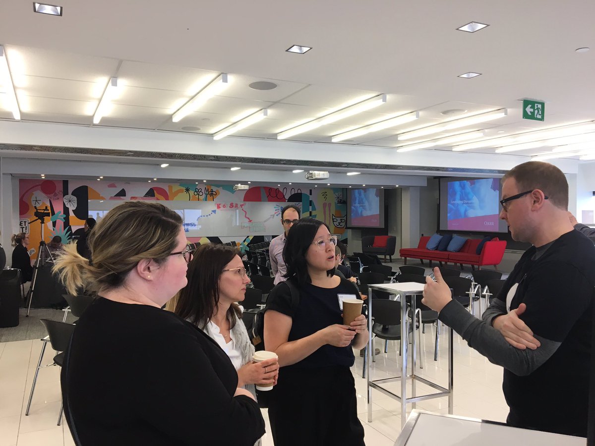 Osler_Law's tweet photo. Our innovation tech fair is showcasing our #legaltech solutions including tools to target pain points in undertakings, starting a business in Canada, privacy and data, transactions, critical workplace documents, diligence, and discovery.   https://t.co/V5bh49kha1 #OslerInnovation https://t.co/grINyRMsbx