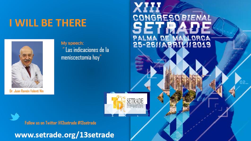 13setrade's tweet photo. Dr. Juan Ramon Valentí Nin: "No debemos aceptar iniciar una consulta con la temida frase del paciente: "La resonancia dice que tengo una lesión meniscal” 

✍ Inscripciones #13setrade: https://t.co/dEE1XC6Zow https://t.co/NCigCUApwx