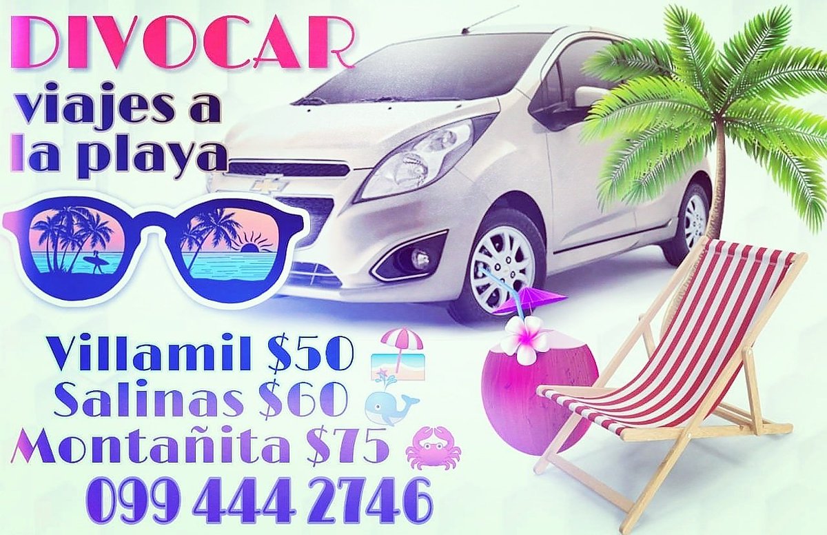 BrunoShow001's tweet photo. Viaja conmigo este feriado a la playa #Divocar te transporto comodo y seguro playas Salinas Montañita animate y viaja con #Divocar salidas jueves viernes sábado y domingo por las mañanas de 7h00 a 10h00 y por la tarde de 13h00 a 15h00 whatsapp 0994442746 grupo de 4 personas https://t.co/jKgif5Kjxt