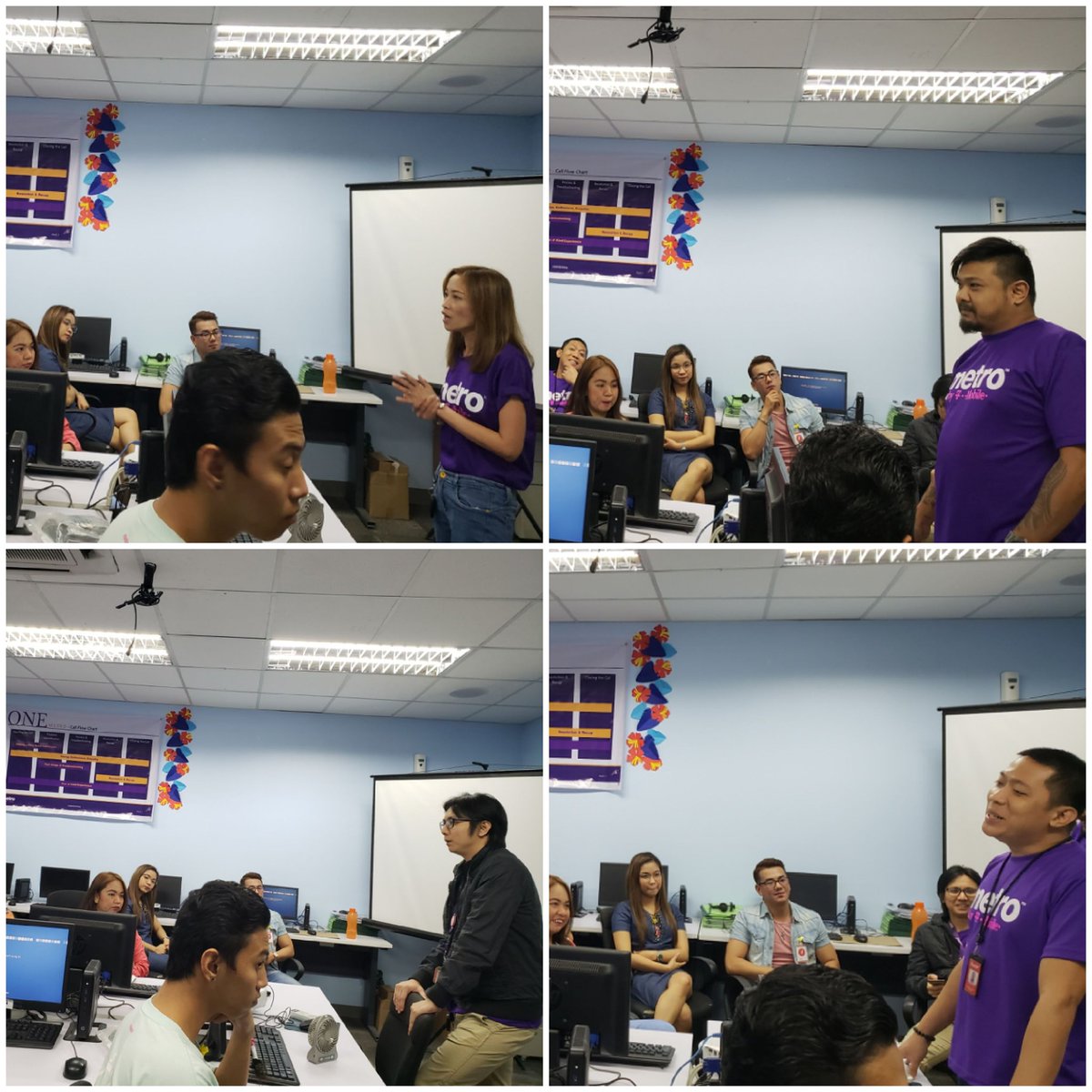 ONE_Clarktastic's tweet photo. Management's GTK meet with the New Hires #PurpleLife #TrainingisFun #TeamofLearningExperts @Greg_MPCS @HPDEC1969 @Josie_MPCS @KapilGoel2006 @iamyourritzy https://t.co/yDRcQiXXMg
