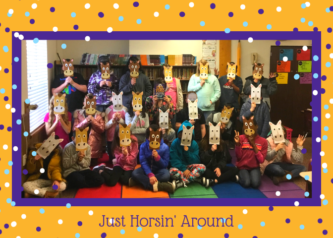 owlhollowpress's tweet photo. How darling is this photo from Mrs Steiner's 5th grade class at Cherry Creek Elementary? Thank you for entering the #DelToroMoon giveaway! Educators, don't miss the chance for a stable full of prizes for your classroom! 🐴🌙🐴

https://t.co/CQSye5uaGo

#teacher #librarian #mglit https://t.co/6yeu0kAHt0