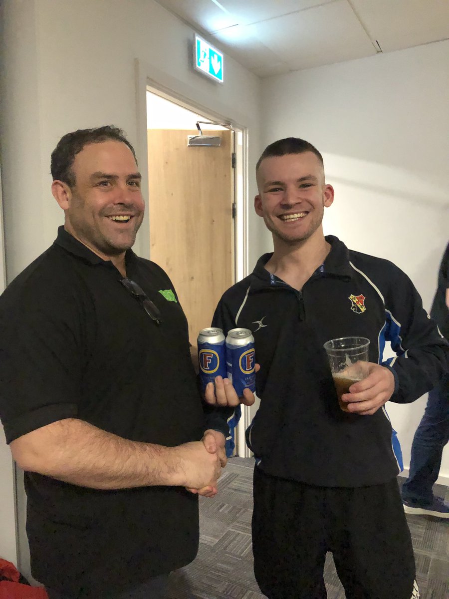 UWERUGBY's tweet photo. The 2XV secure the bonus point win versus a plucky @ExeterUniRFC side. Safe trip home! Thankyou @LockleazeSport for the MOTM sponsorships! #WinningWednesday https://t.co/tk0N4jnutg