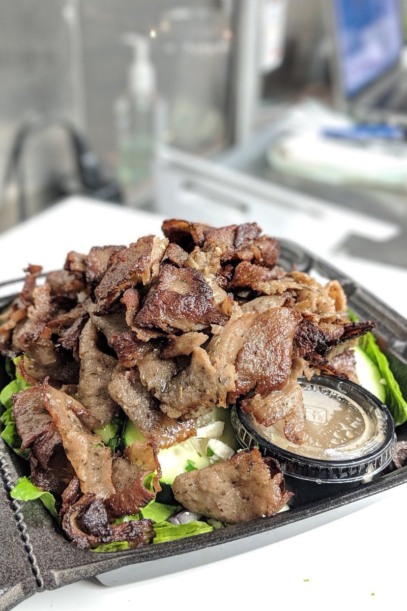 ShamiTruck's tweet photo. Food is cheaper than therapy 😋🇬🇷 Come see us for some delicious food!! #ShamiTruck #GreekFood #FoodIsLife #FoodTruck #403eats #TomballTX #HTX https://t.co/H1U3LDumHt
