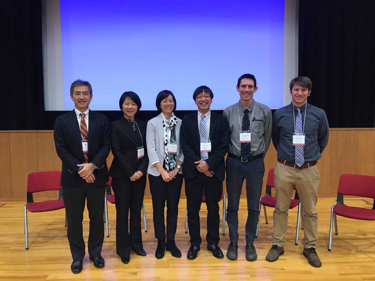 GTPCUB's tweet photo. Our Friends in Tokyo! From left to right: Masao Murota @tokyotech_en, Machi Satou, Research Institute for Higher Education at Hiroshima U @ResearchHu, Marcia Yonemoto, CU Boulder, Gaku Tanaka, Center for Innovative Teaching and Learning, P Cumming and @MarkPleiss, CU Boulder. https://t.co/tlCnQWSvSJ
