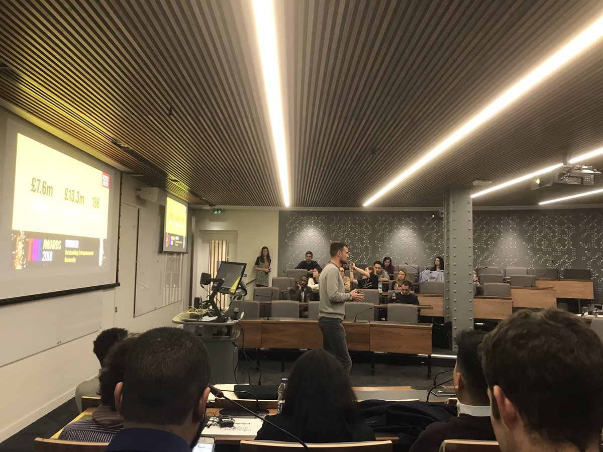 GeorgeLOlesen's tweet photo. Pitching tonight at the #kings20 Soyoye Scholarships. Thanks @InnovateKings for the opportunity. https://t.co/qIjXtiNWzV