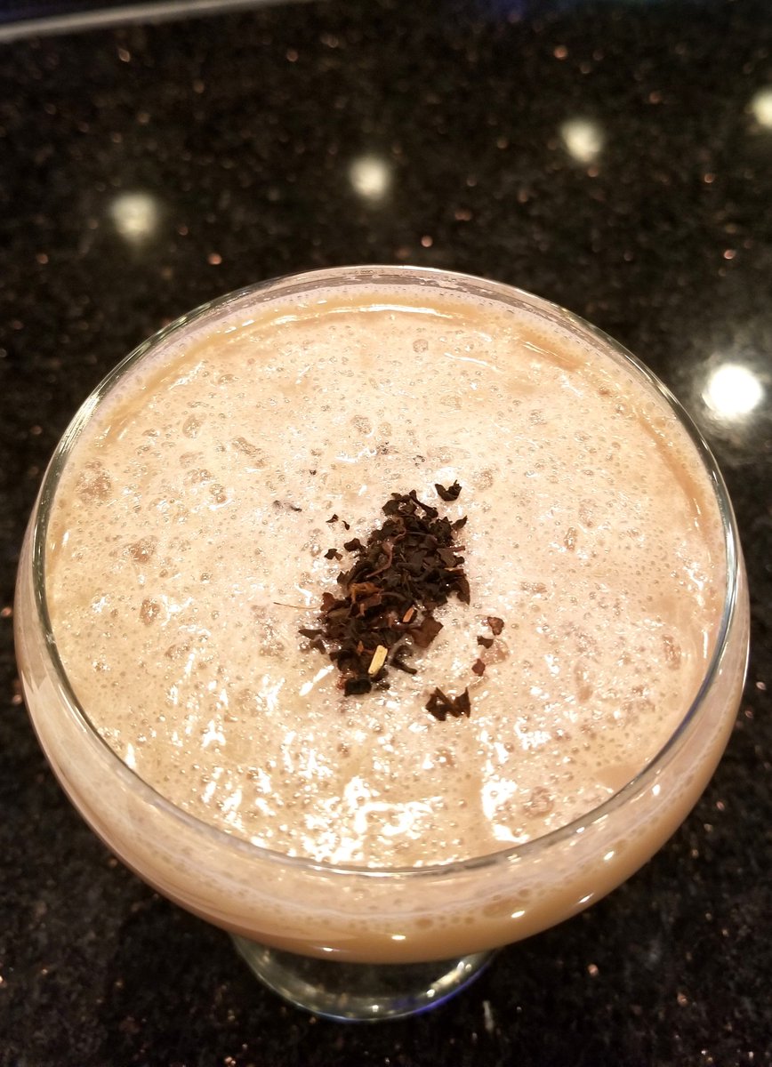 Celebrate National Kahlua Day today with a Mochatini cocktail: Van Gogh Double Espresso, Black Tea, Kahlua, Bailey’s Irish Cream, and Godiva White Chocolate.  Cheers! #nationalkahluaday #cocktails