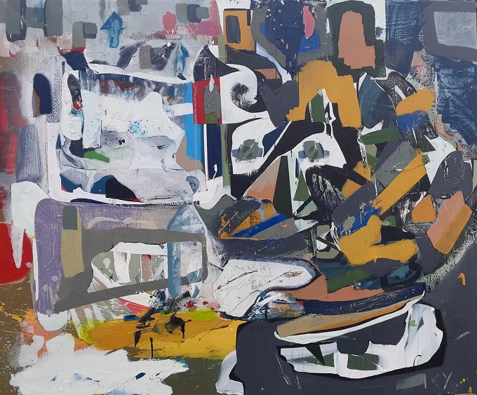 A wonderful new piece by Belfast artist Paul Doran which will be on show in the gallery soon.#artwork