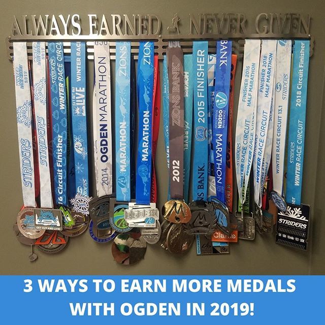 GetOutAndLiveUT's tweet image. SERIOUSLY ADD TO YOUR MEDAL COLLECTION IN 2019

Double Medal Challenges with Ogden:

OGD: Half Squared-
Striders Winter Race Circuit Half Marathon on April 6th 
Ogden Half Marathon on May 18th
What's extra fun about this challenge is once you've complete… ift.tt/2tHSnU5