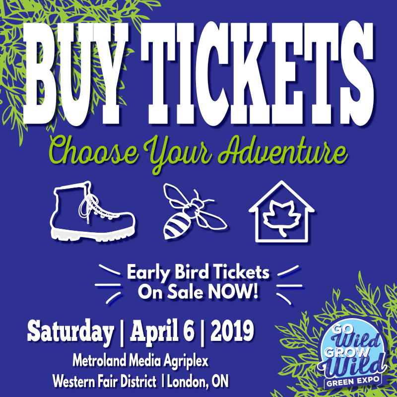 LondonEnviroNet's tweet photo. #GrowWild -> Save with early-bird tickets or buy regular tickets with cash, card or mobile at the door!
With each ticket you purchase, you're supporting local wildlife and a healthy, green Ontario!
https://t.co/q5nY1OlvKe
@carolinianzone @gowildgrowwild https://t.co/q0GBgVZecg
